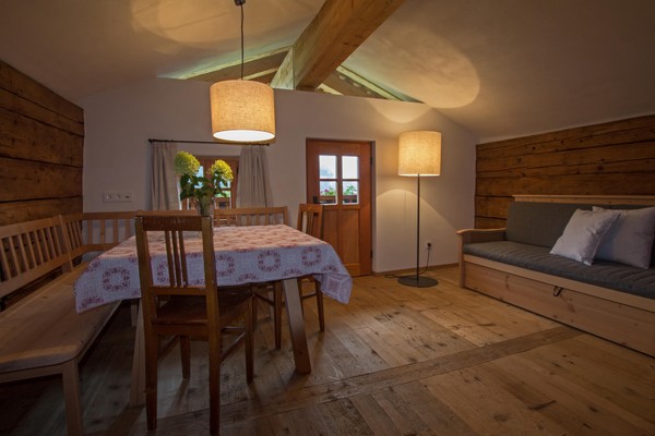La zona giorno Appartamenti Casa Vitus anno 1530