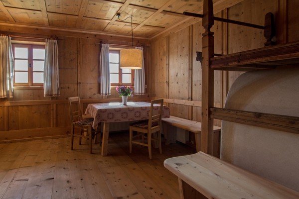 La zona giorno Appartamenti Casa Vitus anno 1530