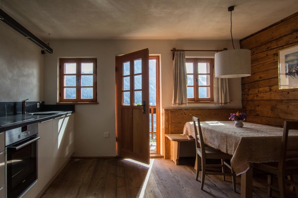 Foto della cucina Casa Vitus anno 1530