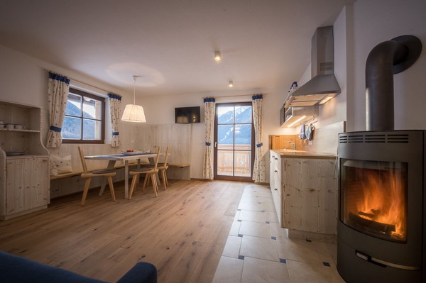 The living area Farmhouse apartments Unterreinischhof