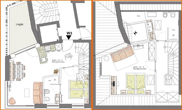 La planimetria Apartment Central Home