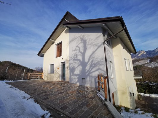 Foto Außenansicht im Winter L'Antico Eremo