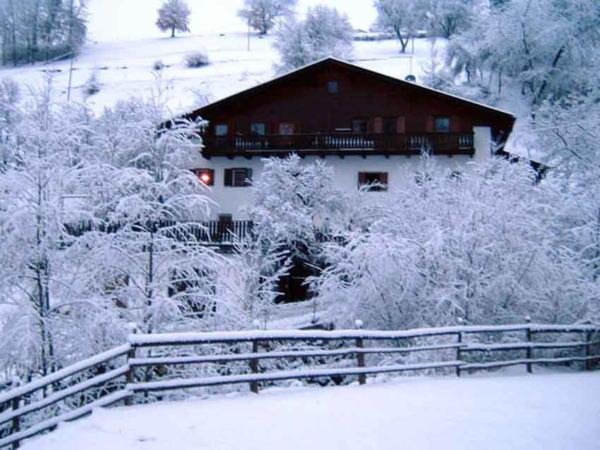 Foto invernale di presentazione Appartamenti in agriturismo Hieblerhof