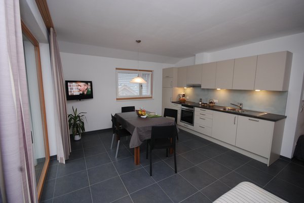 Der Wohnraum Appartements Heidi