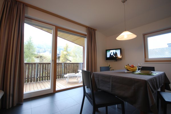 Der Wohnraum Appartements Heidi