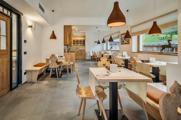 Il ristorante Cortina d'Ampezzo Càmina Suite and Spa