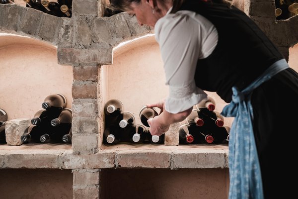 La cantina dei vini Arabba Laguscei