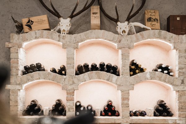 La cantina dei vini Arabba Laguscei