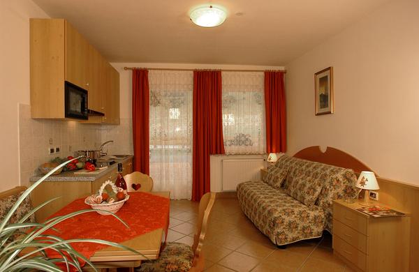 The living area Residence Sella Ronda