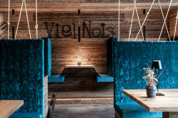 The restaurant Valley Funes / Villnösser Tal Guesthouse Viel Nois