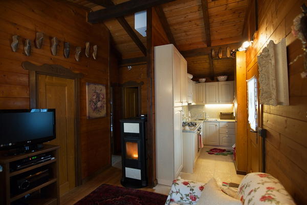 The living area Apartments Chalet Orse e Rose