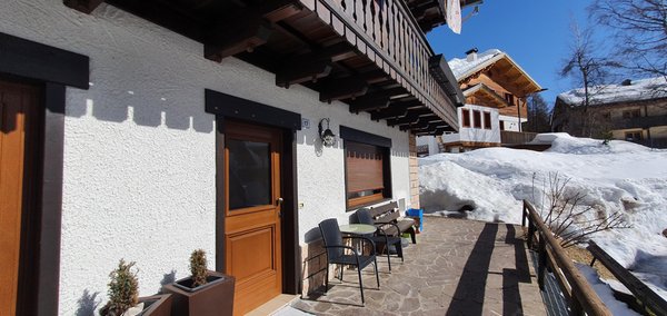 Foto esterno in inverno Casa Piva