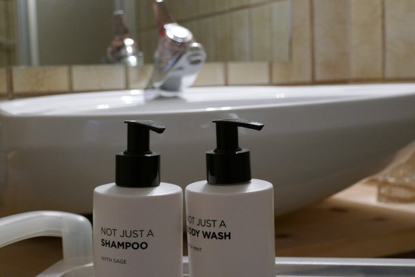 Foto del bagno Hotel Kronblick - Hurtmühle
