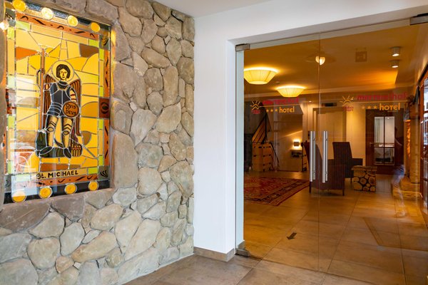 The entrance