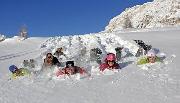 Photo exteriors in winter Alta Badia