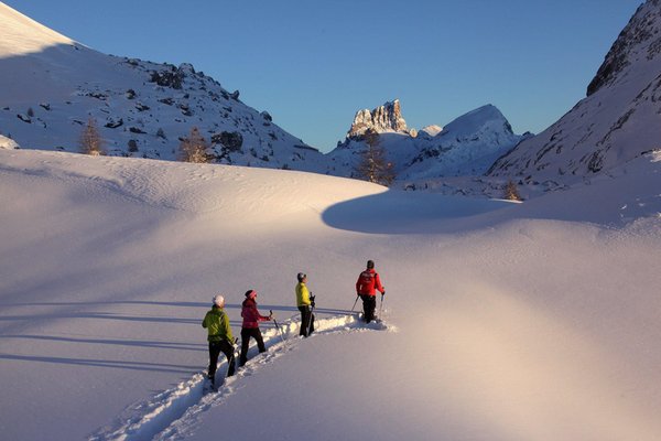 Foto Außenansicht im Winter Alta Badia