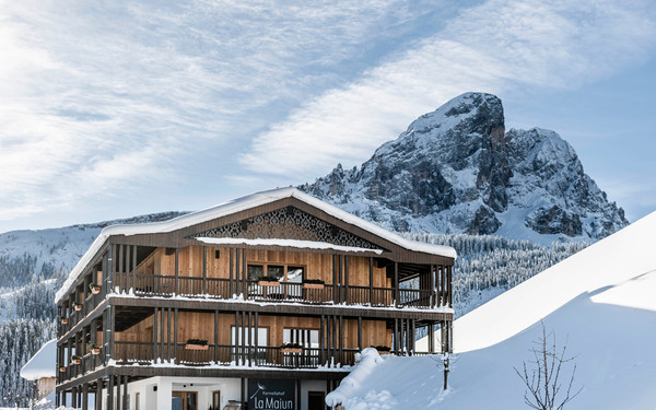 Photo exteriors Farmhouse apartments Fornellahof - La Majun