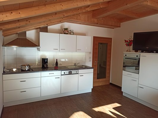 La zona giorno Appartamenti in agriturismo Polzhof
