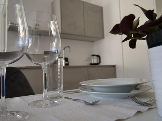La zona giorno Apartments Sabine