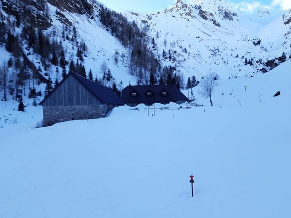 Foto esterno in inverno Pietro Fabiani