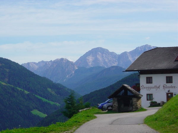 Foto esterno in estate Berggasthof Häusler