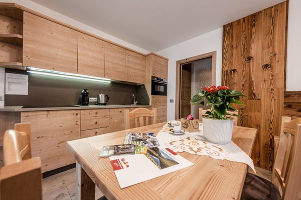 Foto della cucina Villetta Val di Sole