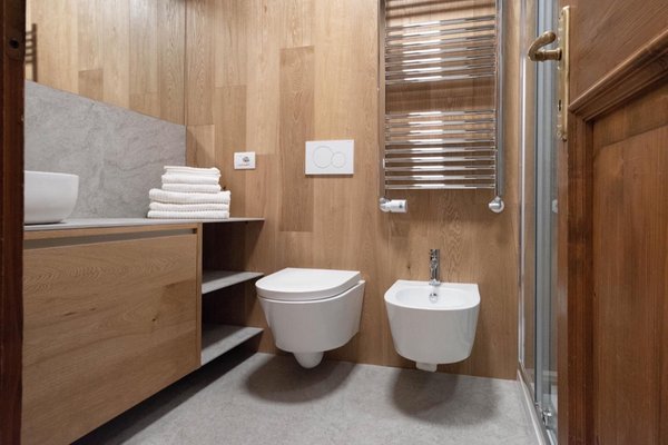 Foto del bagno Appartamento Chalet Ruoibes
