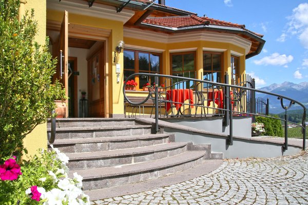 The entrance