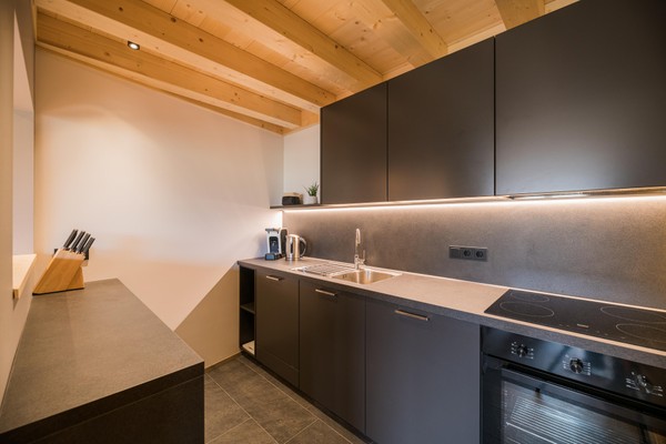 Foto della cucina Prati di Croda Rossa Chalets