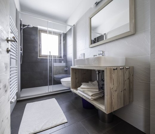 Foto del bagno Appartamenti Spielbichl