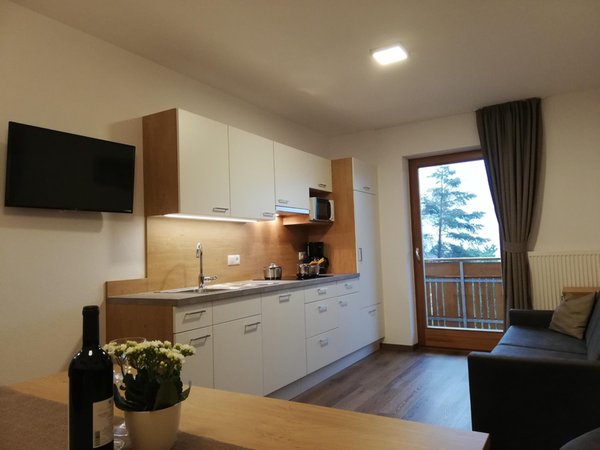 Photo of the kitchen Pramstaller Apartments