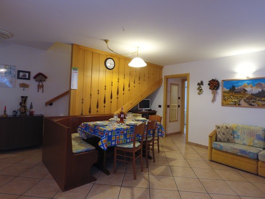 La zona giorno Residence Ciapià