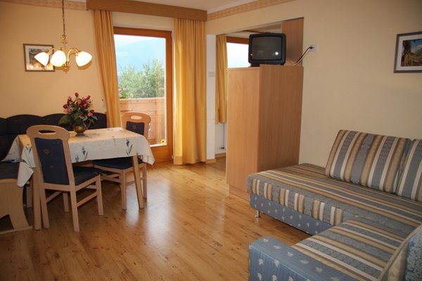 The living area Mair am Hof - Rooms + Apartments in farmhouse 3 flowers
