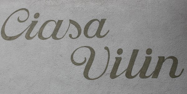 Foto di alcuni dettagli Ciasa Vilin