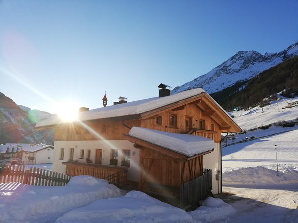 Photo exteriors in winter Mooserhof