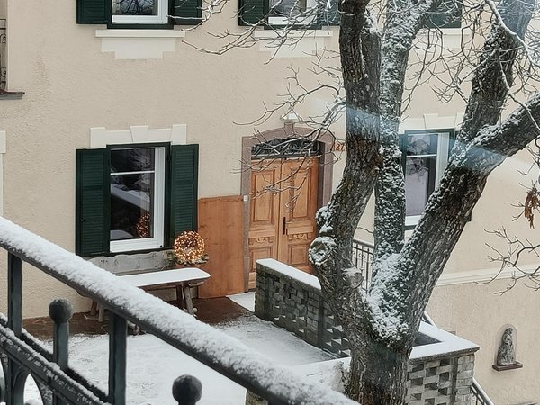 Foto esterno in inverno Villa Martiner