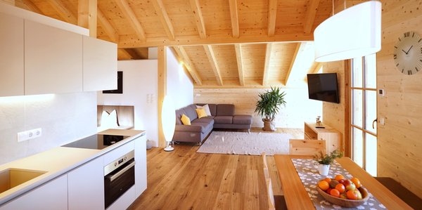 The living area Chalet Oberguggenberg