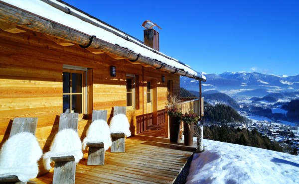 Foto Außenansicht Chalet Oberguggenberg