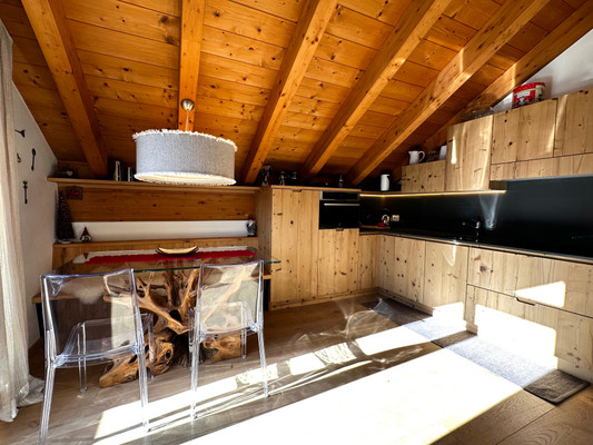Foto della cucina Chalet Al Bait Del Legn