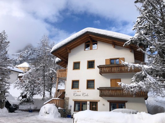 Foto Außenansicht Apartments Ciasa Colz