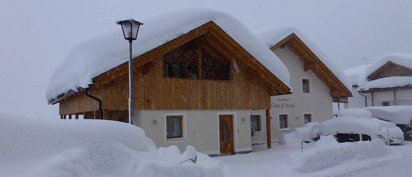 Foto invernale di presentazione Residence Ciasa dl Mone