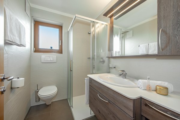 Foto del bagno Appartamenti in agriturismo Pirchnerhof