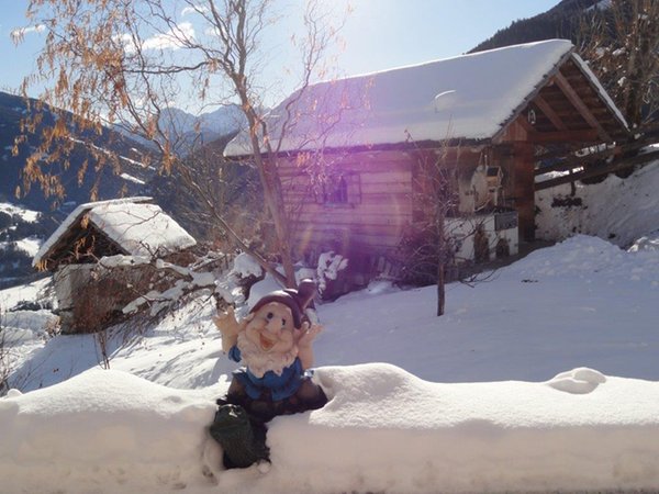 Foto esterno in inverno Pirchnerhof