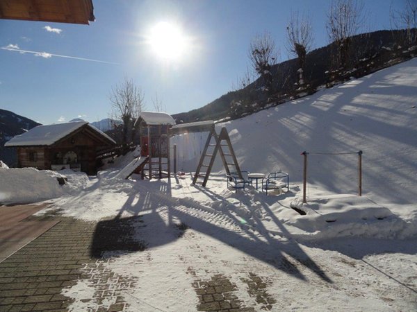 Foto esterno in inverno Pirchnerhof