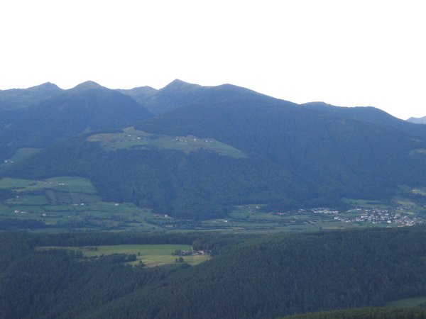 Panoramic view San Lorenzo di Sebato / St. Lorenzen