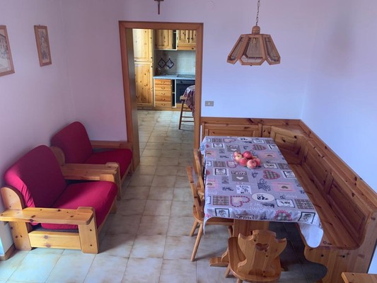 La zona giorno Appartamento Brentari Antonella