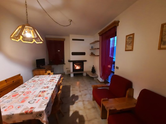 La zona giorno Appartamento Brentari Antonella