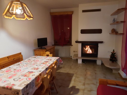 La zona giorno Appartamento Brentari Antonella