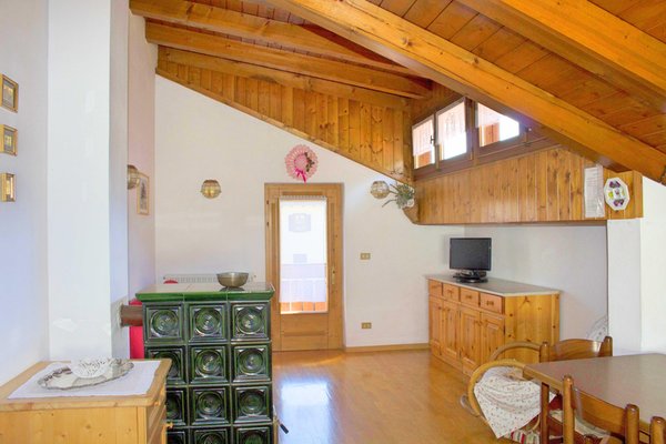 Der Wohnraum Ferienwohnung Pradetto Alida