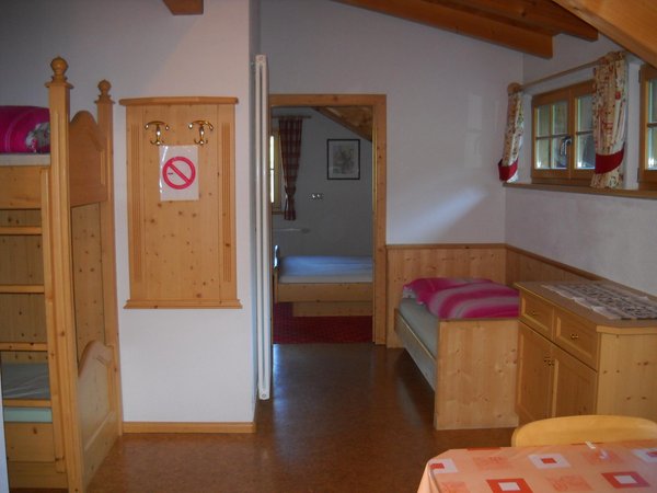 La zona giorno Appartamenti in agriturismo Felderhof